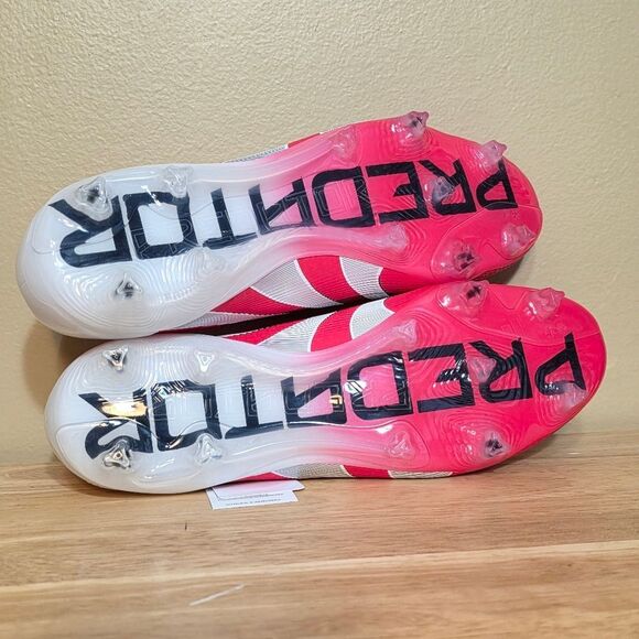 Adidas Predator Elite FG Soccer Cleats Red Pure Victory Pack ID3882 Men's 9.5 - Picture 6 of 7